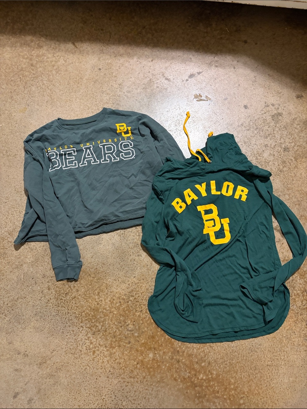 Russell Athletic Green Baylor Bears Sweatshirt & Hoodie Set